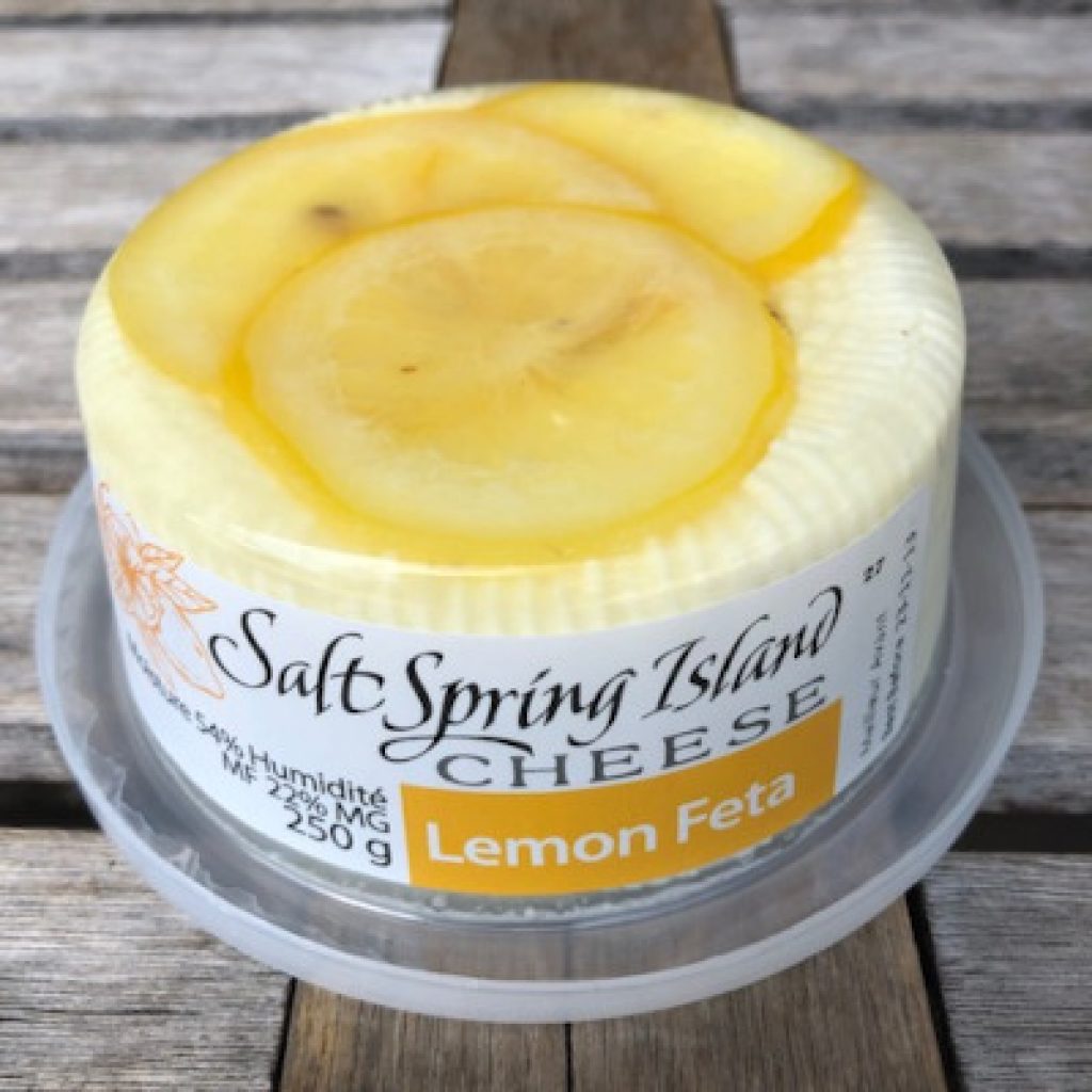 Lemon Feta Saltspring Island Cheese